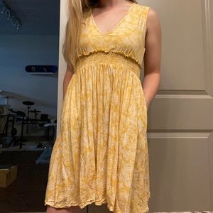 Yellow Flower Dress